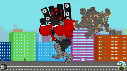 ALL SERIES EVOLUTION OF MUSCLE CAMERAMAN SPEAKERMAN TV MAN! Skibidi Toilets Cartoon Animation