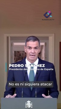 Pedro Sánchez anuncia 9 medidas contra Israel por genocidio en Gaza | Embargo de armas y sanciones
