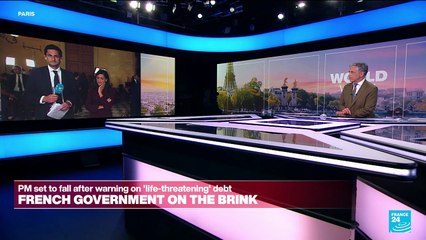 'Very little suspense as to what will happen next' as French PM set to lose confidence vote