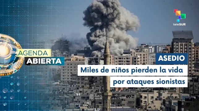 Agenda Abierta 08-09 Aumenta la crisis en Gaza por genocidio israelí