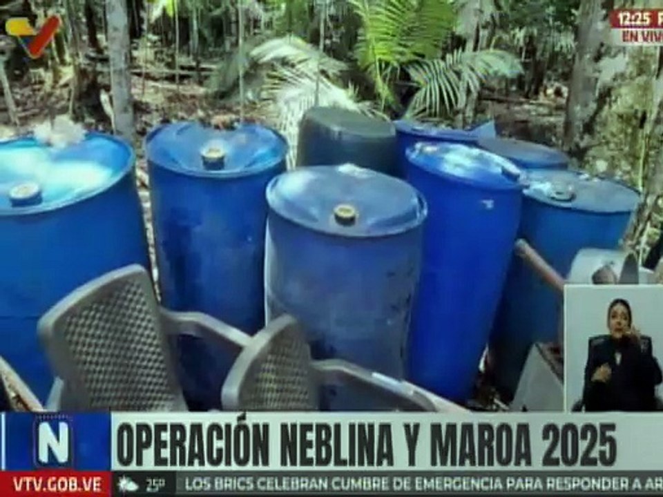 Amazonas | Balance de Operación Escudo Bolivariano Neblina y Maroa 2025