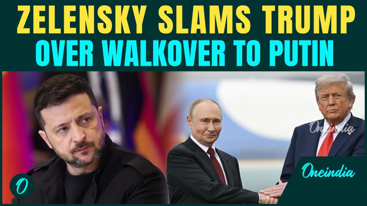 ‘It’s a Pity!’ Zelensky BLASTS Trump over Putin meet | ‘Gave Putin what he wanted’ Roars Zelensky