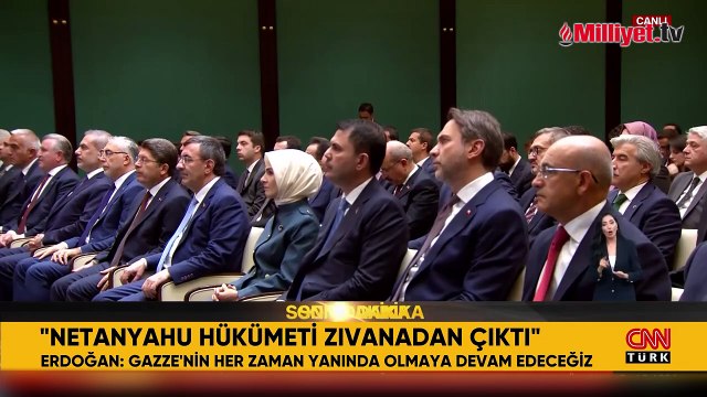 Kabine toplantısı sona erdi! Cumhurbaşkanı Erdoğan açıklamalarda bulunuyor