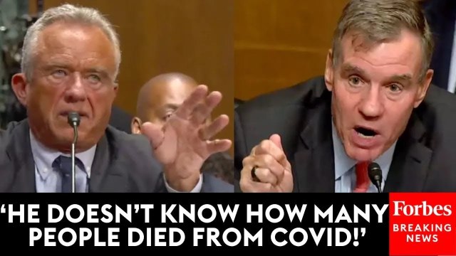 Mark Warner & RFK Jr. Yell Over Each Other About COVID Deaths & Vaccines During Contentious Hearing