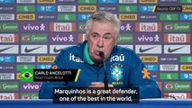 Marquinhos 'one of the best defenders in the world' - Ancelotti