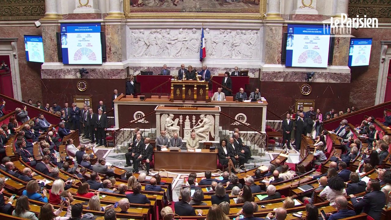 Yael Braun-Pivet annonce la chute du gouvernement Bayrou