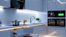 "Futuristic Smart Kitchen 2025 | Automatic Luxury Kitchen Design 🔥✨"