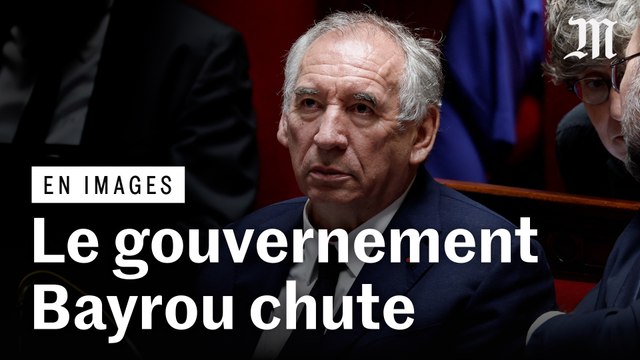 François Bayrou perd le vote de confiance qu’il a sollicité