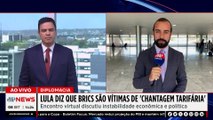 Lula diz que Brics são vítimas de “chantagem tarifária” | TEMPO REAL