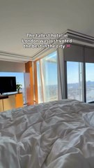 The Tallest Hotel in London was Just Voted the Best in the City