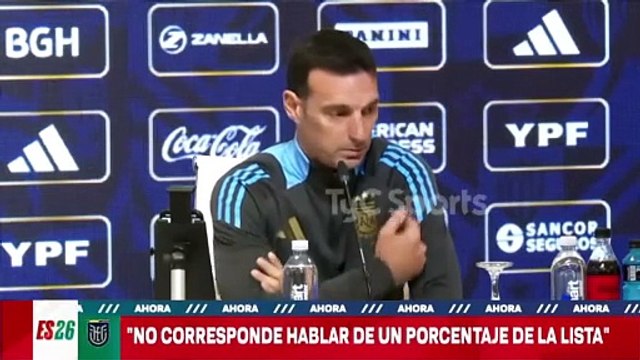 Lionel Scaloni habló de futuro de Lionel Messi en la Selección: Lo que decida está bien