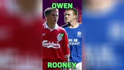 Owen v Rooney - Battle of the teenage superstars