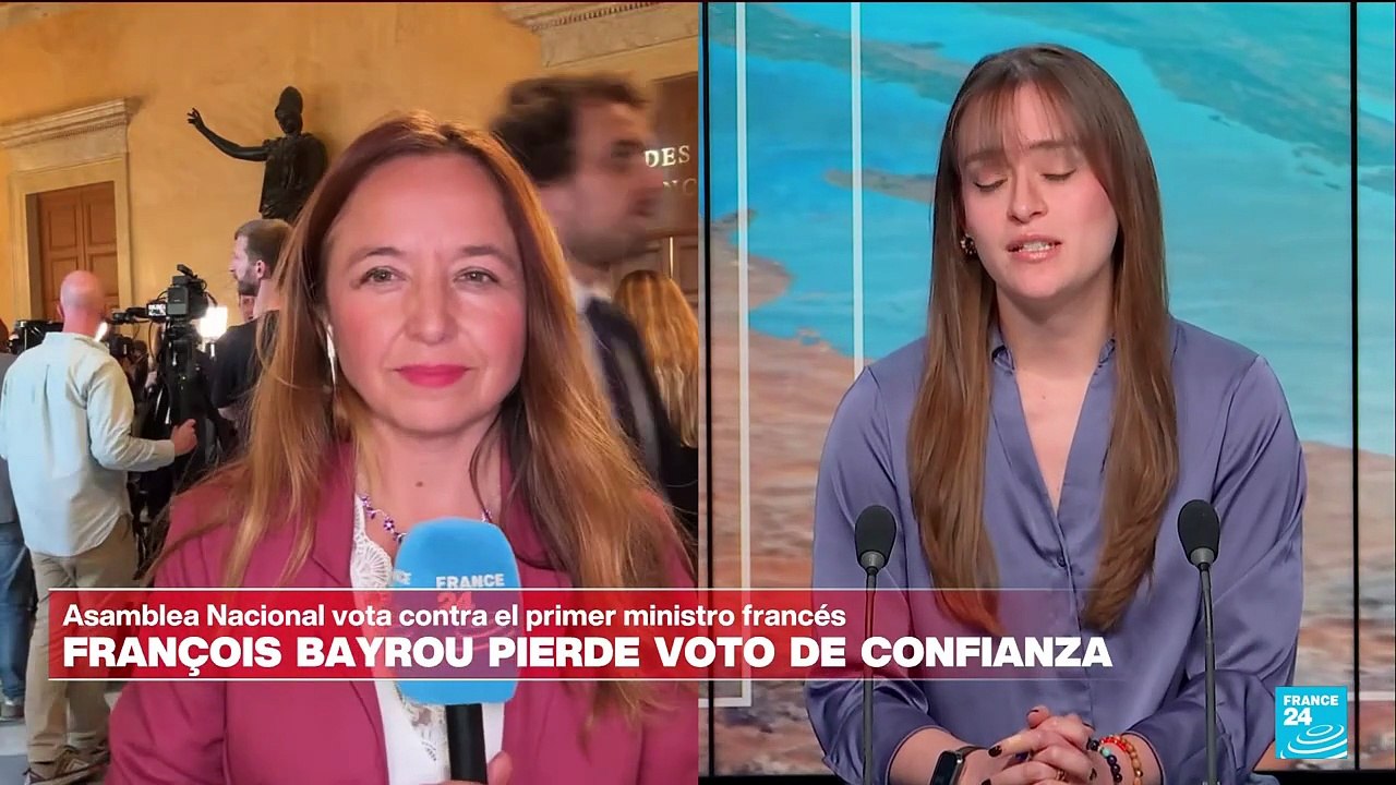 Francia: el primer ministro François Bayrou pierde el voto de confianza