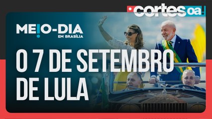 Desfile de Lula no 7 de Setembro fica esvaziado em Brasília
