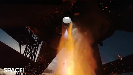 SpaceX Starship Single Engine Test Fire Simulates Flight 7 In-Space Burn