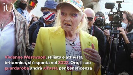 La "regina del punk" continua a combattere: all'asta per beneficenza la collezione di Vivienne Westwood