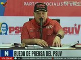 Sec. Gral. del PSUV Cabello: Nuestro pueblo va a seguir viviendo en paz