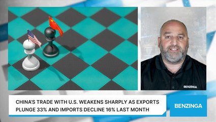 China’s Trade With U.S. Weakens Sharply As Exports Plunge 33% And Imports Decline 16% Last Month