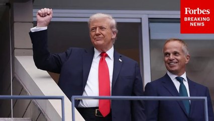 Donald Trump Receives Boos While Attending US Open Men’s Final