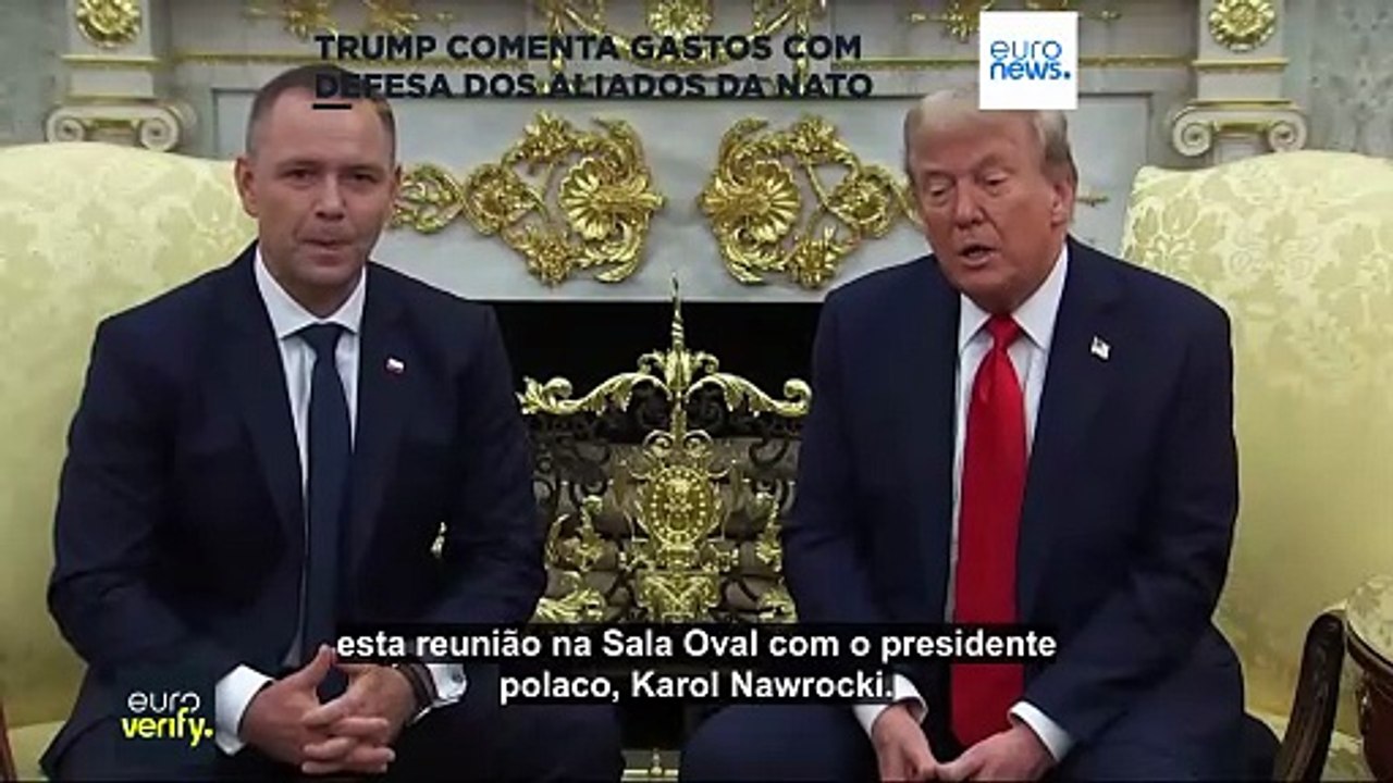 Trump faz afirmações imprecisas sobre gastos com defesa dos aliados da NATO