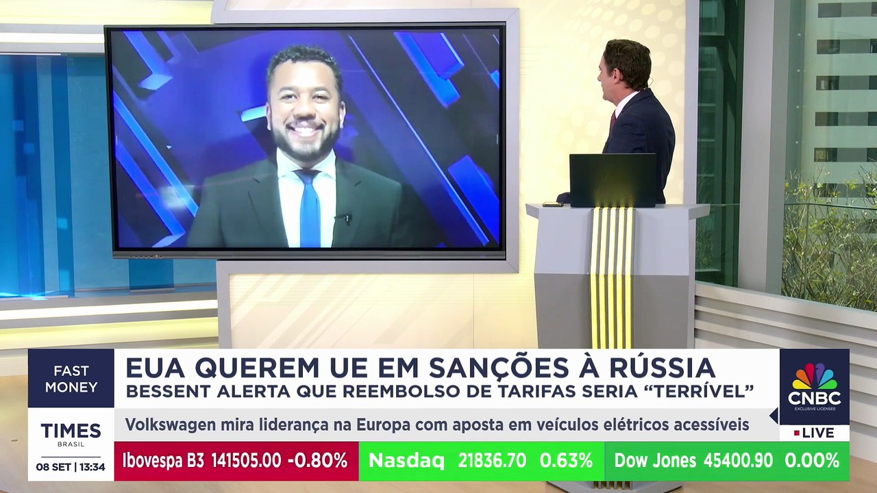 Scott Bessent: "Objetivo é colapsar economia da Rússia" | CNBC BREAKING