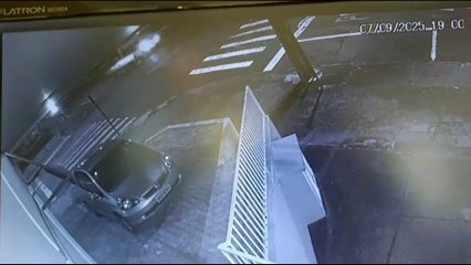 Pancada! Imagem flagra forte batida na Rua Maranhão