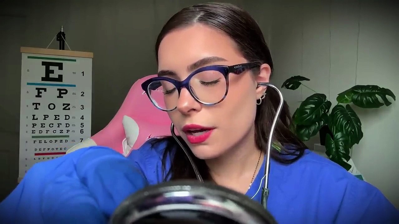 ASMR Nurse Exam in Bed Relaxing Medical Roleplay to Help You Sleep Fast 😴