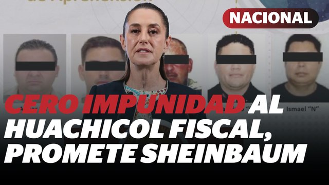 Sheinbaum promete cero impunidad tras caso de huachicol fiscal con funcionarios | Reporte Indigo