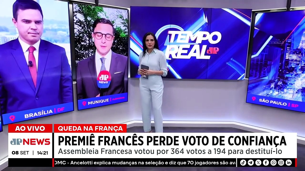 JULGAMENTO DE BOLSONARO / MANIFESTAÇÕES DE 7 DE SETEMBRO | TEMPO REAL-  08/09/2025