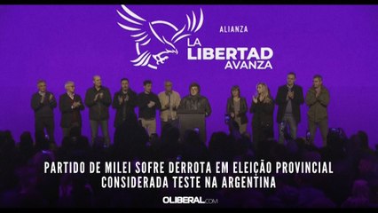 Partido de Milei sofre derrota em eleição provincial considerada teste na Argentina