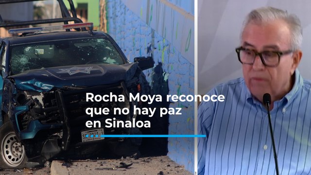 En Sinaloa no hay paz: Rubén Rocha Moya