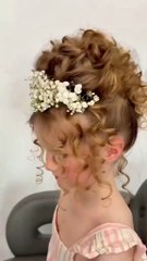 Cute Baby Girl Hairstyle Tutorial | Perfect for Weddings, School Functions & Parties #BabyGirlHairstyle #HairstyleTutorial #KidsHairstyle #CuteHairstyle #WeddingHairstyle #SchoolFunctionHairstyle #PartyHairstyle #EasyHairstyle