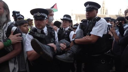 Jeremy Corbyn slams ban on Palestine Action during parliament address