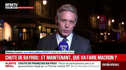 INFO BFMTV - François Bayrou a rédigé sa lettre de démission