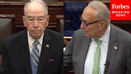 Grassley, Schumer Spar After He Repeatedly Objects To En Bloc Votes For Trump Nominees