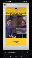 #nino Frassica grande prova di coraggio di Valeria marini