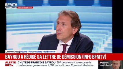 Futur gouvernement: "Plutôt que faire du débat sur le casting, posons-nous la question des aspirations majoritaires des Français", suggère Jérôme Guedj, député (PS)