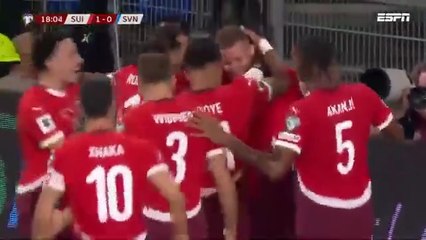 Switzerland vs Slovenia 3-0 Highlights | Elvedi, Embolo & Ndoye Goals | World Cup Qualifiers 2026