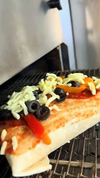 French Tacos 🌮 Gratiné poivrons 🌶️ & Olives & Chorizo #tacos #food #br3 #foodie #food