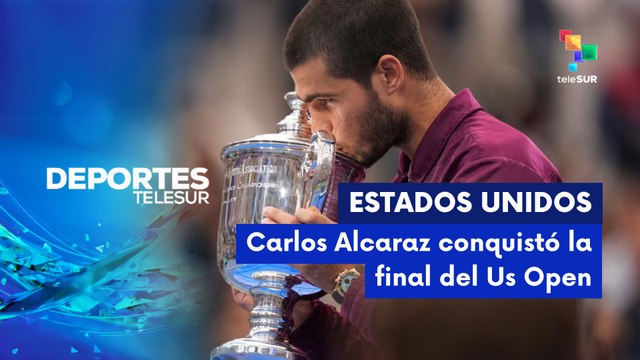 Tenista español Carlos Alcaraz conquisto el Us Open DEPORTES TELESUR 08-09-2025