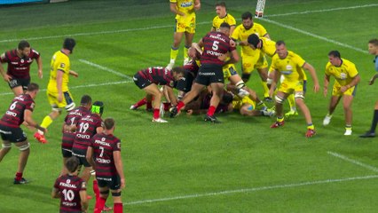 TOP 14 - Essai de Guillaume CRAMONT (ST) - ASM Clermont - Stade Toulousain