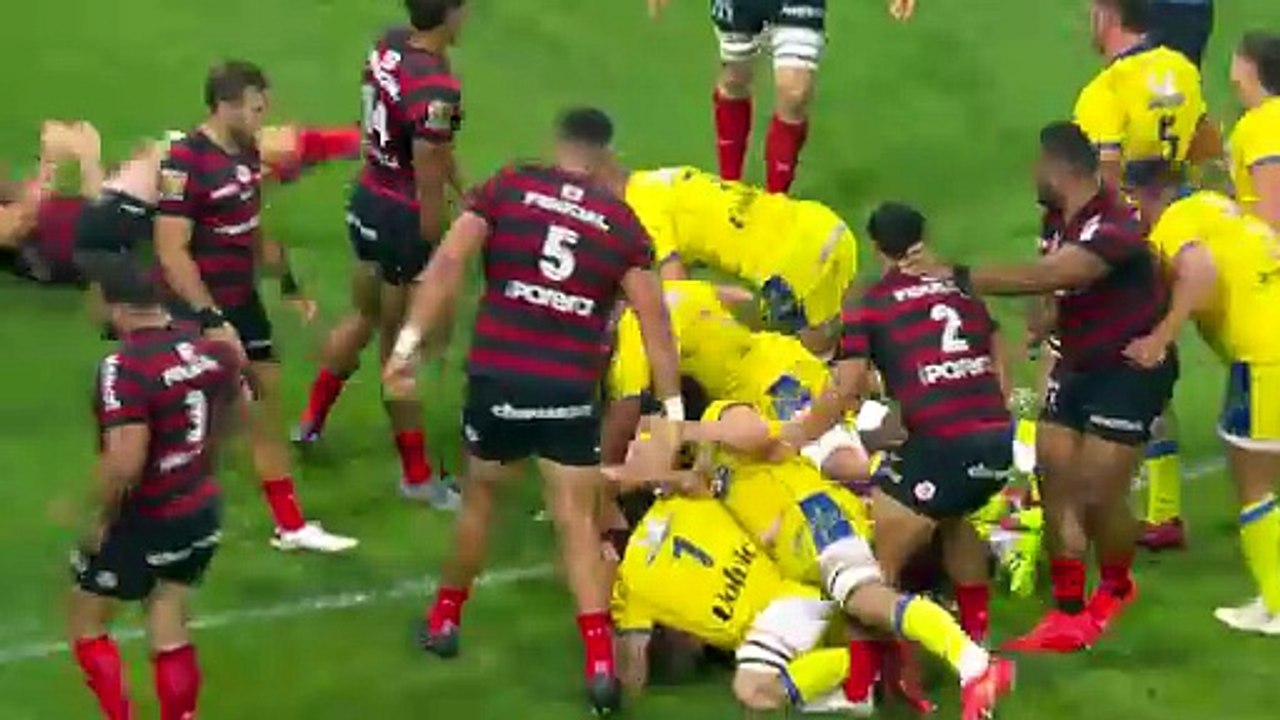 TOP 14 - Essai de Barnabé MASSA (ASM) - ASM Clermont - Stade Toulousain