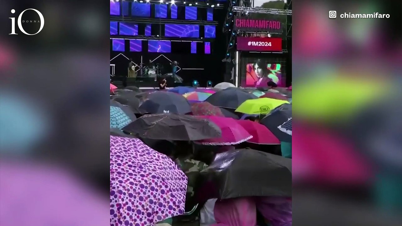 Angelica Gori, la figlia di Cristina Parodi, cantante al Concertone del Primo Maggio