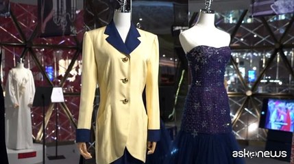 In mostra a Hong Kong prima dell'asta gli abiti di Lady Diana
