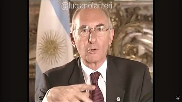 Muchos recordaron el día en el que De la Rúa llamó a una mesa de enlace nacional... Todo muy 2001