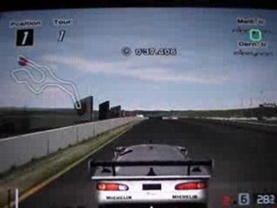 Panoz esperante GTR-1 sur infineon raceway