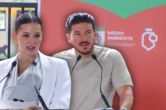 Samuel García y Mariana Rodríguez inauguran Centro Estatal de Atención Animal en Guadalupe