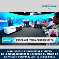 Maduro decreta la Navidad