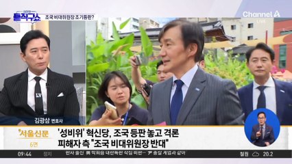 [핫피플]‘조국 비대위원장’ 올까…조국 등판 놓고 격론