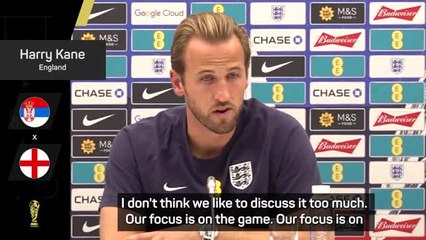 England ready if racism protocols required in Serbia - Kane